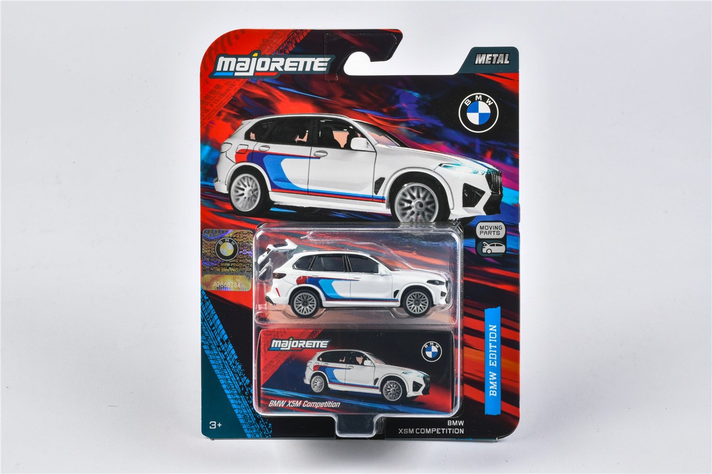 BMW デラックスカーズ／2024 BMW X5-M コンペティション。2026年3月のカバヤ発表に対応する製品例の提供写真。